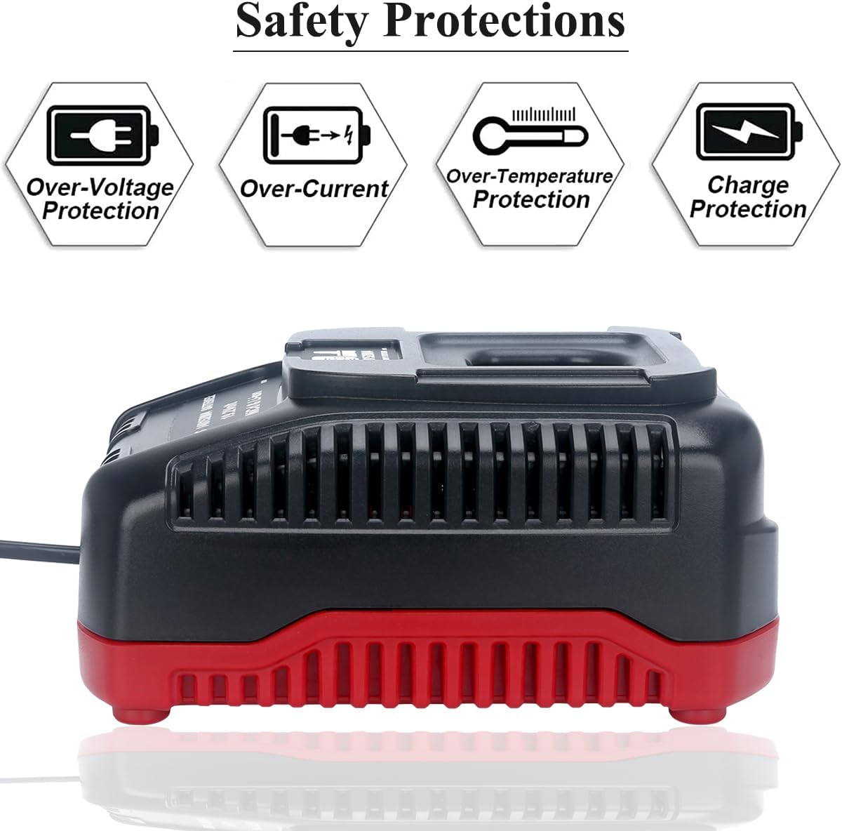 19.2V C3 Charger Replacement for Craftsman 19.2 Volt Lithium-ion & Ni-cad Battery Charger 140152004 DieHard XCP Battery 1425301 1323903 130279005 11375 11376 315.PP2011