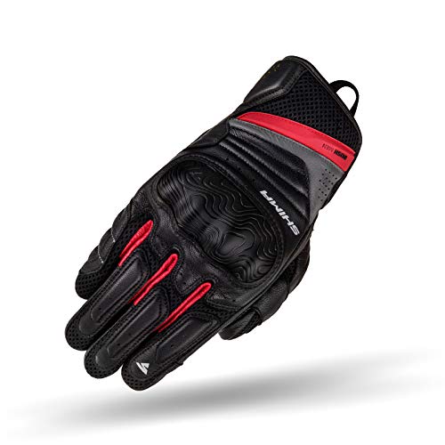 SHIMA Rush Motorcycle Gloves - Breathable Reinforced City Summer Touchscreen Biker Riding Gloves with Protectors