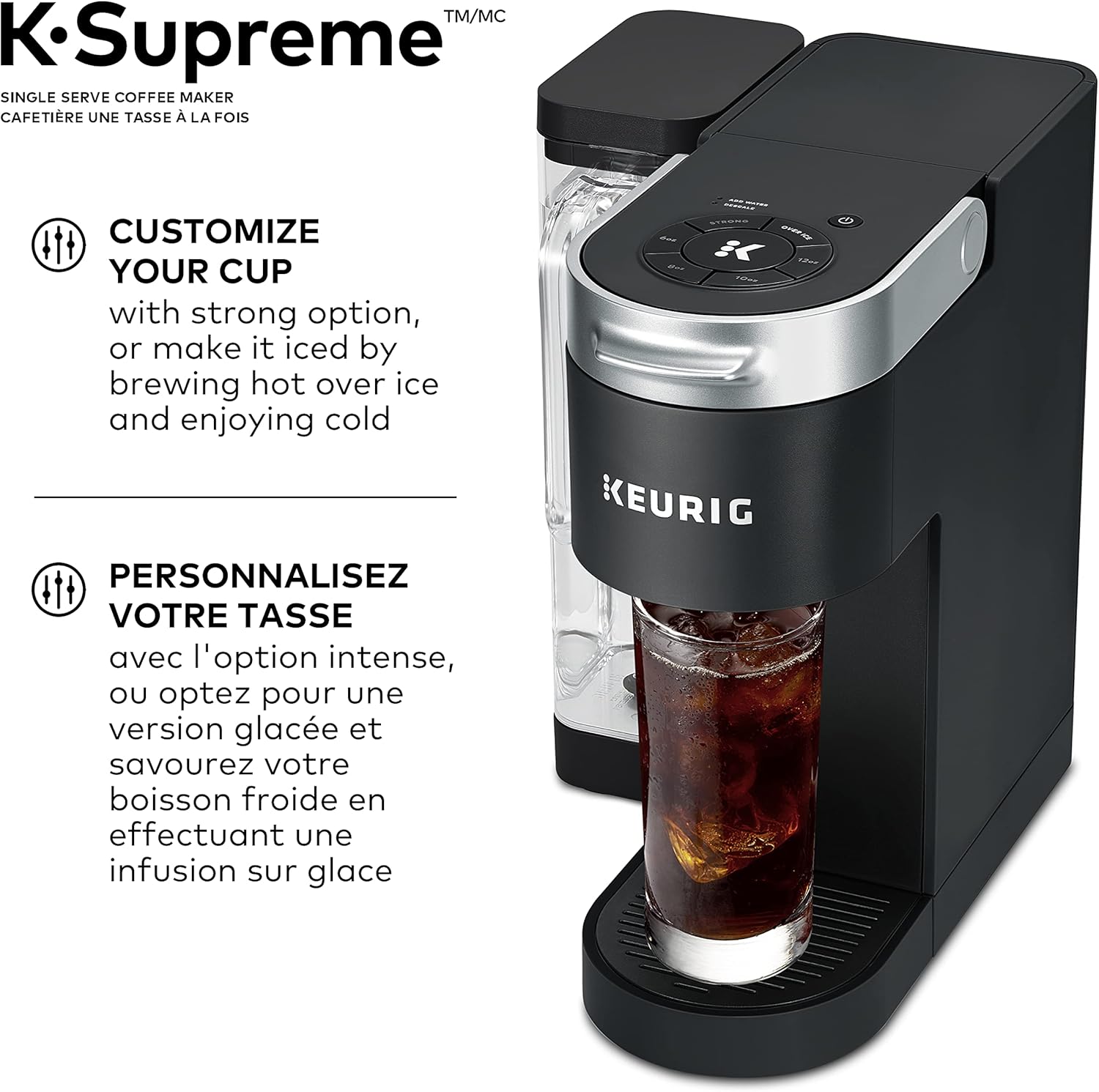 K-Supreme Single Serve K-Cup Pod Coffee Maker