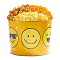 The Popcorn Factory Popcorn Gift Tin, Simply Red, 3.5 Gallons (Robust Cheddar, Butter, Caramel)