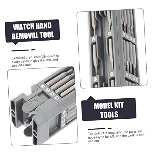 jojofuny 1 Set Precision Screwdriver Driver Watch Hand Tool Watch Repair Tools Hex Screwdriver Kit Eyeglass Screwdriver Hexagon Screwdriver Eyeglass Repair Kit Model Kit Tools