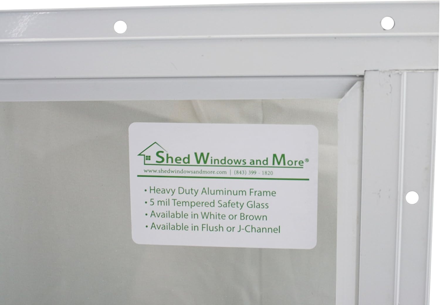 Shed Windows and More 12 X 18 Playhouse Window White Flush, Chicken Coop Window, Shed Window