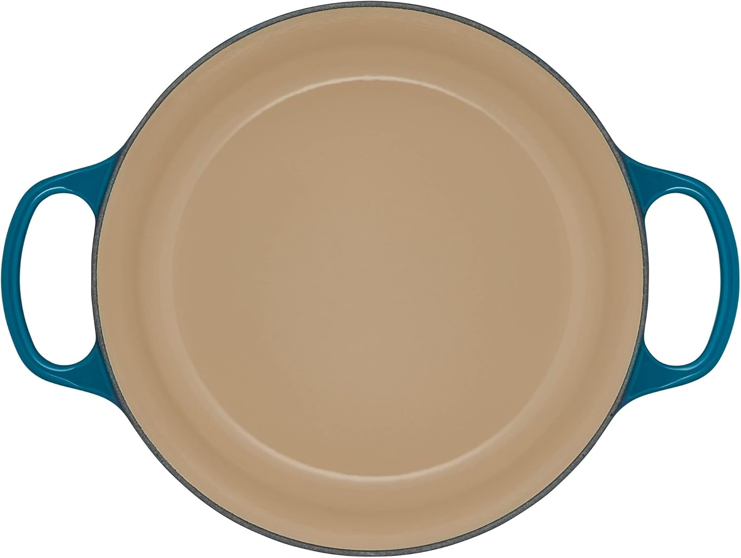 Le Creuset Enameled Cast Iron Signature Round Dutch Oven, 5.5 qt., Deep Teal