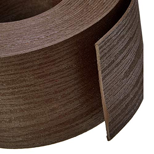 Amazon Basics Landscape Edging Coil, 10 Stakes, 5 inch x 40FT, Brown
