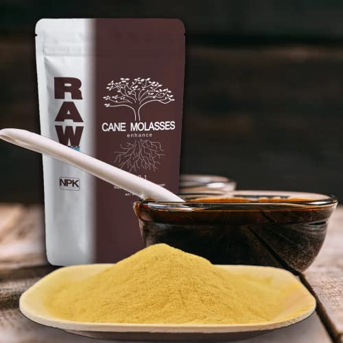 RAW Cane Molasses 2lb - Excellent Source of Carbohydrates, Bio-Stimulant, Soil Life Booster - 100% Natural sugars