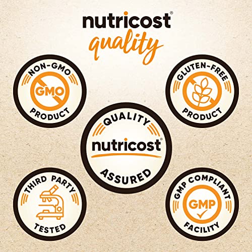 Nutricost Organic Whey Protein Concentrate, Unflavored, (1LB) - Gluten-Free, Non-GMO