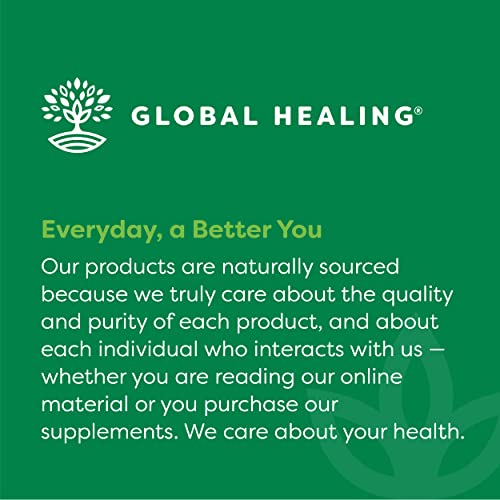 Global Healing Vitamin B12 Sublingual 5000 mcg Organic Liquid Supplement, Methylcobalamin, Adenosylcobalamin, Hydroxo Long-Lasting Energy and Healthy Metabolism - Vegan B12 Vitamins (2 Oz)