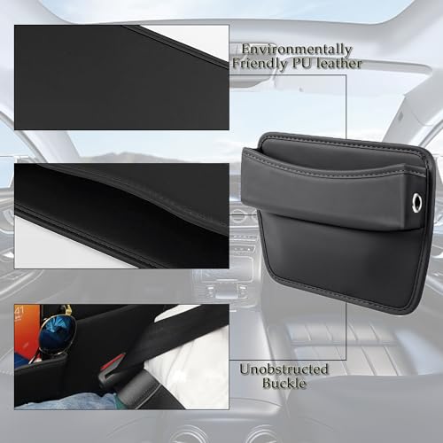 AULESSE Car Seat Gap Filler, Universal Seat Gap Storage