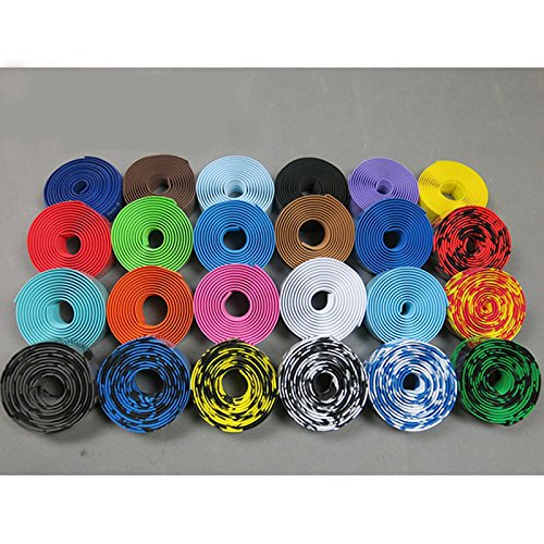 Creation Core Gel Road Bike Fixed Gear Single Speed Bike Handlebar Tape Bike Bar Tape with 2 Bar Plugs