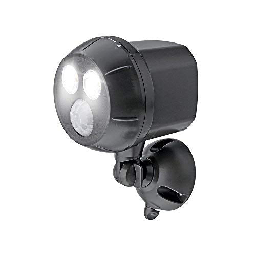 Beams MB390 400 Lumen Wireless Battery Powered Motion Sensing Ultra Bright LED Spotlight, 2-Pack, Brown