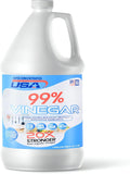 99% Pure Vinegar - Dilutes to 20 Gallons - 20x Power Industrial Cleaning Vinegar - 1 Gallon Concentrated Cleaner (99% Concentrated)