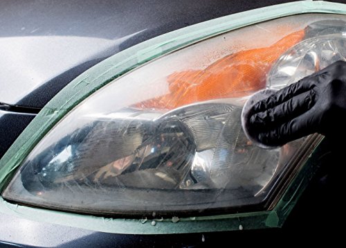 3M Quick Headlight Clear Coat, Cleans and Prevents Lens Yellowing, 39173, 1 Kit