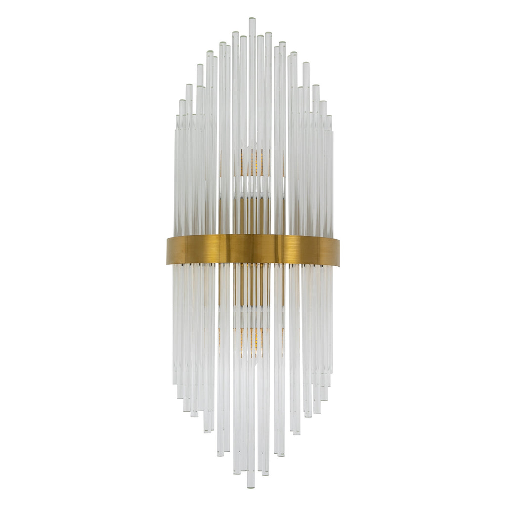 Modern Wall Mount Lamp Fixtures Hotel Restaurant Household Simple Crystal Light  110V 40W 21.25*9.05 in for The Kitchen, Hallway, Living Room