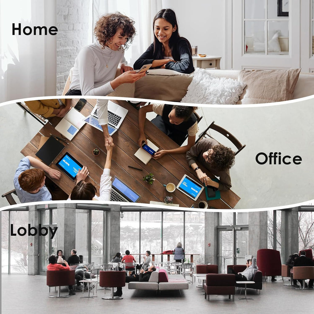 WiFi 6 Router AX3000 Wireless Internet High Speed Smart Router with 5dBi High-gain Antennas, Dual Band Gigabit Computer Router Mesh Support for Homes up to 3000 Sq. ft, VPN, Parental Control