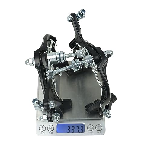 FOMTOR Bike Brake C Brake Caliper Set Bicycle Rear & Front Brakes Kit Aluminum Alloy Side Pull Brake for MTB Mountain Bike, Road Bicycle(1 Pair)