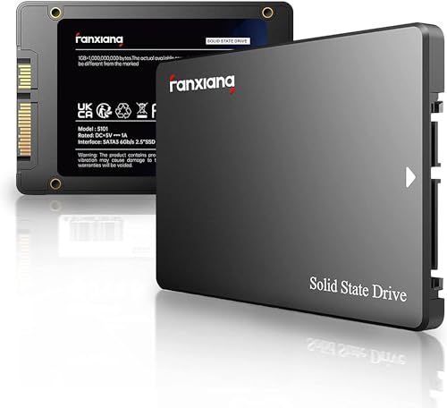 S101 4TB SSD SATA III 6Gb/s 2.5" Internal Solid State Drive, Read Speed up to 550MB/sec, Compatible with Laptop and PC Desktops(Black)