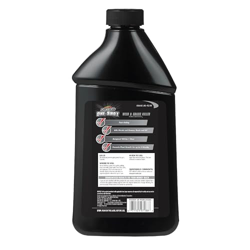 Spectracide One-Shot Weed & Grass Killer with AccuShot Sprayer, 1 Gallon, One Application Kills and Prevents Weeds for up to 5 Months