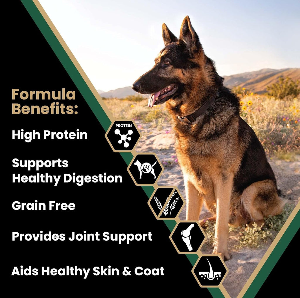 Victor Super Premium Dog Food – Purpose - Grain Free Hero Canine – Premium Gluten Free Dog Food for Active Adult Dogs – High Protein with Glucosamine and Chondroitin for Hip and Joint Health, 50lbs