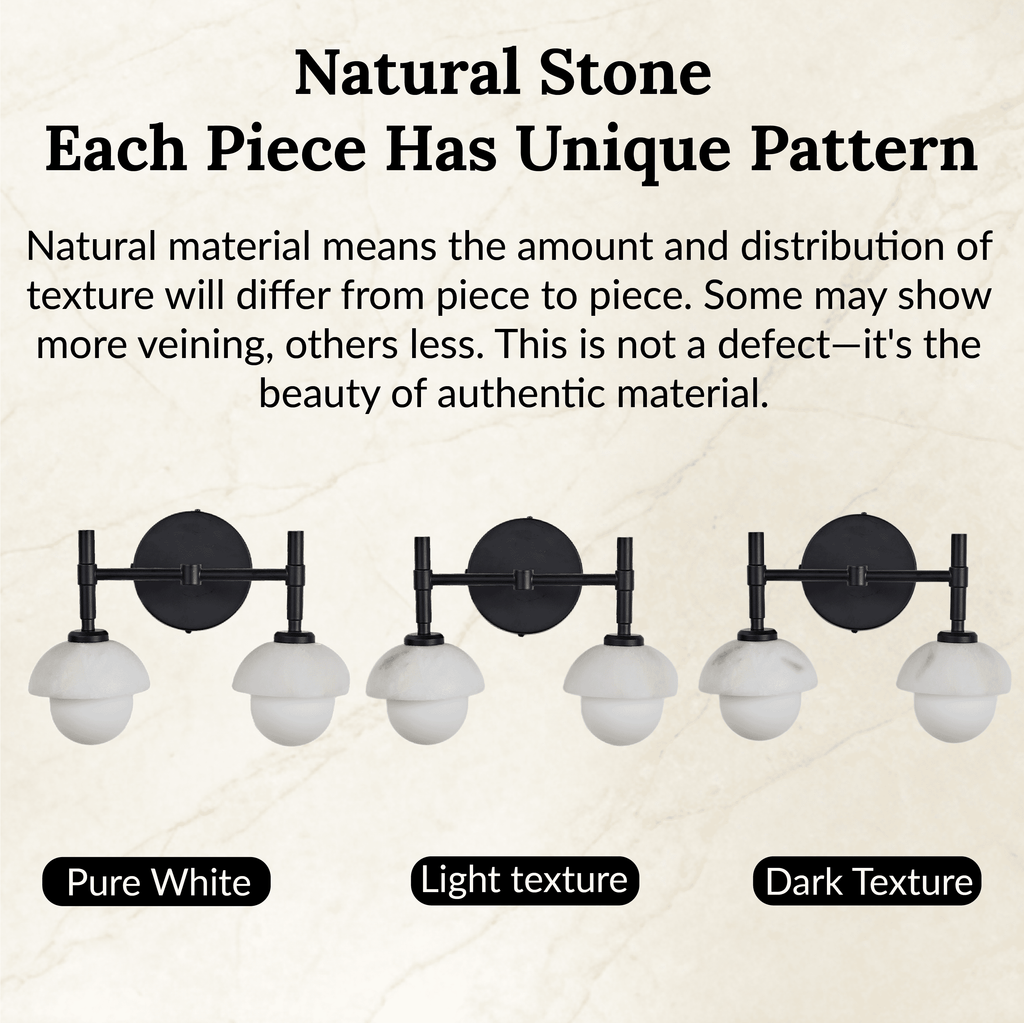 Hand-Carved Alabaster shade, Elegant Light Fixture for Hardwired Installation Brass Wall Sconce , Wall Lights for Living Room , Bedroom Wall Light Sconces