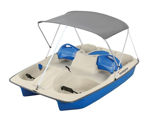 Sun Dolphin Sun Slider 5 Seat Pedal Boat with Canopy
