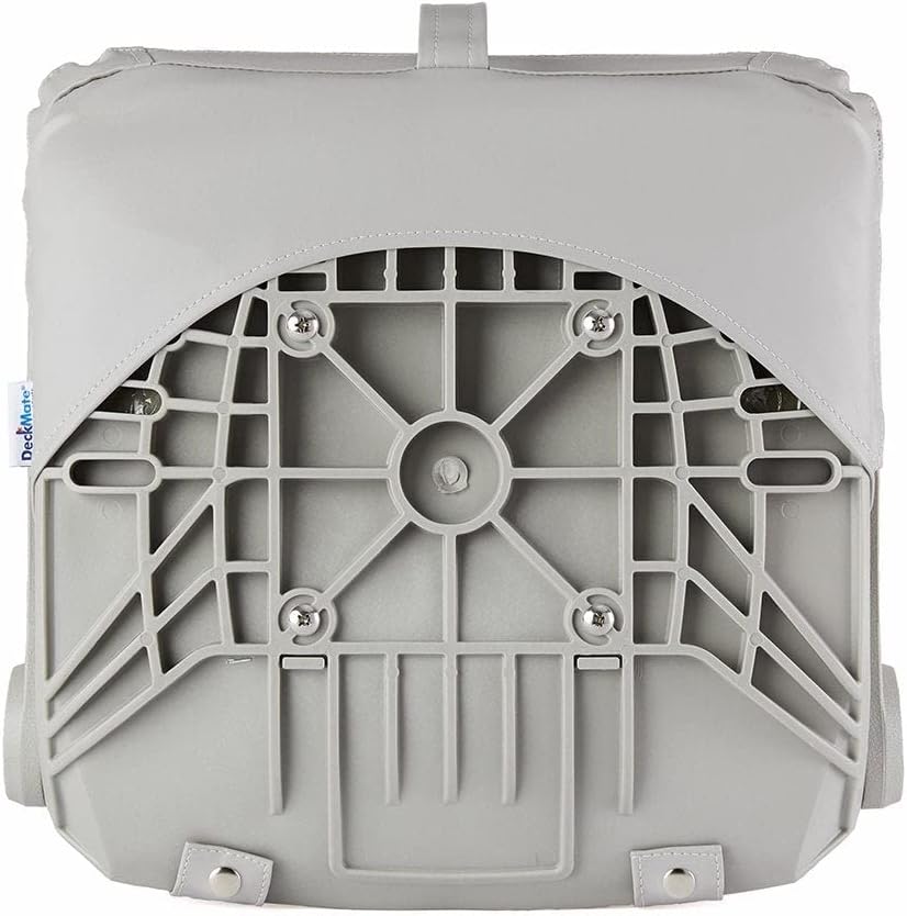 DeckMate Compact Folding Fishing Seat - Gray