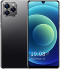 WESE Unlocked Smartphone,IP12 PRO+ Android Smartphone 6.26in Large Screen Unlocked Cellphone Face Recognition Unlocked Android Smartphone Dual Card Dual Standby(Black)