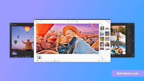 Adobe | Photoshop Elements 2024 | Windows PC Code | Software Download | Photo Editing [PC Online code]