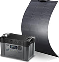 ALLPOWERS S2000 Pro Portable Power Station with SF100 Panel Included, 1500Wh MPPT Solar Generator 2400W with Flexible Solar Panel 100W for RV Outdoor Camping Home Emergency