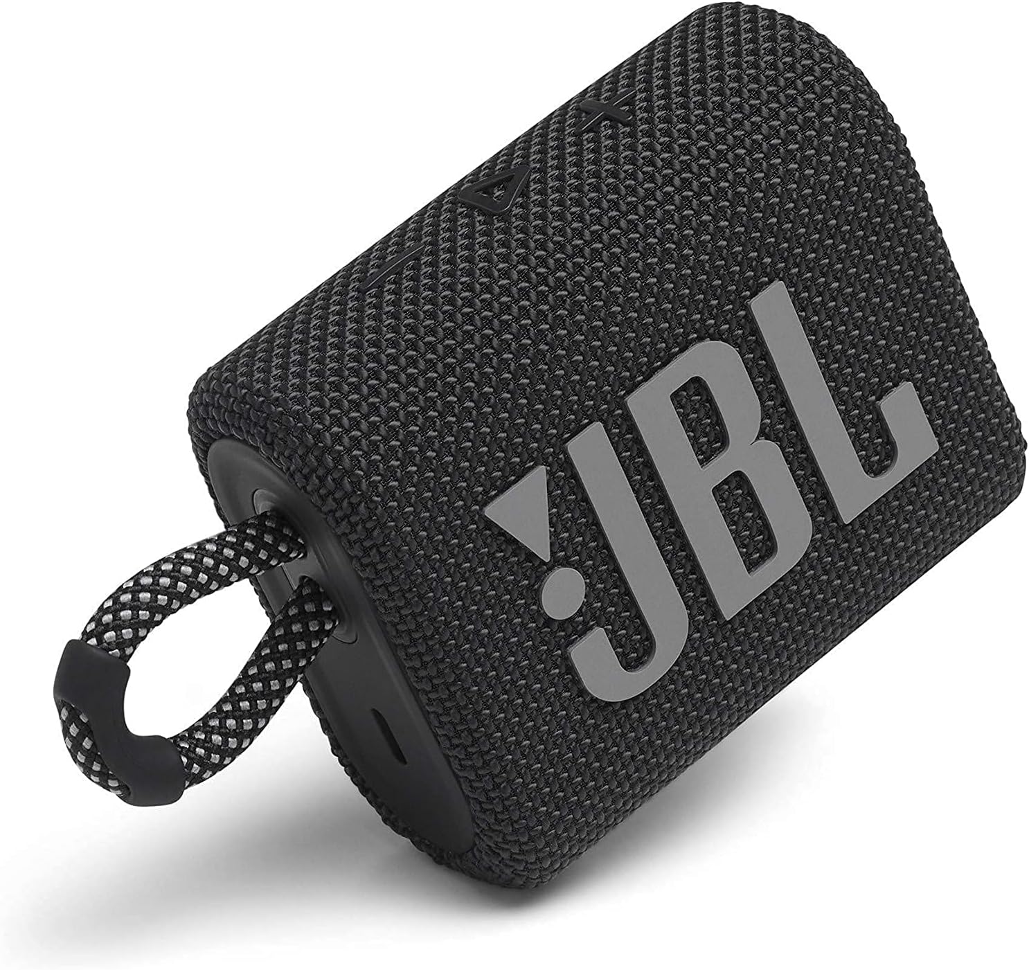 JBL Go 3 Portable Waterproof Wireless Bluetooth Speaker Bundle with Premium Carry Case (Black)