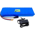 48V 10Ah Ebike Battery, 13S3P E-Bike Lithium-Ion Battery Pack, Built-in BMS with 54.6V 2A Charger for Electric Bike Scooter Motor,XT60