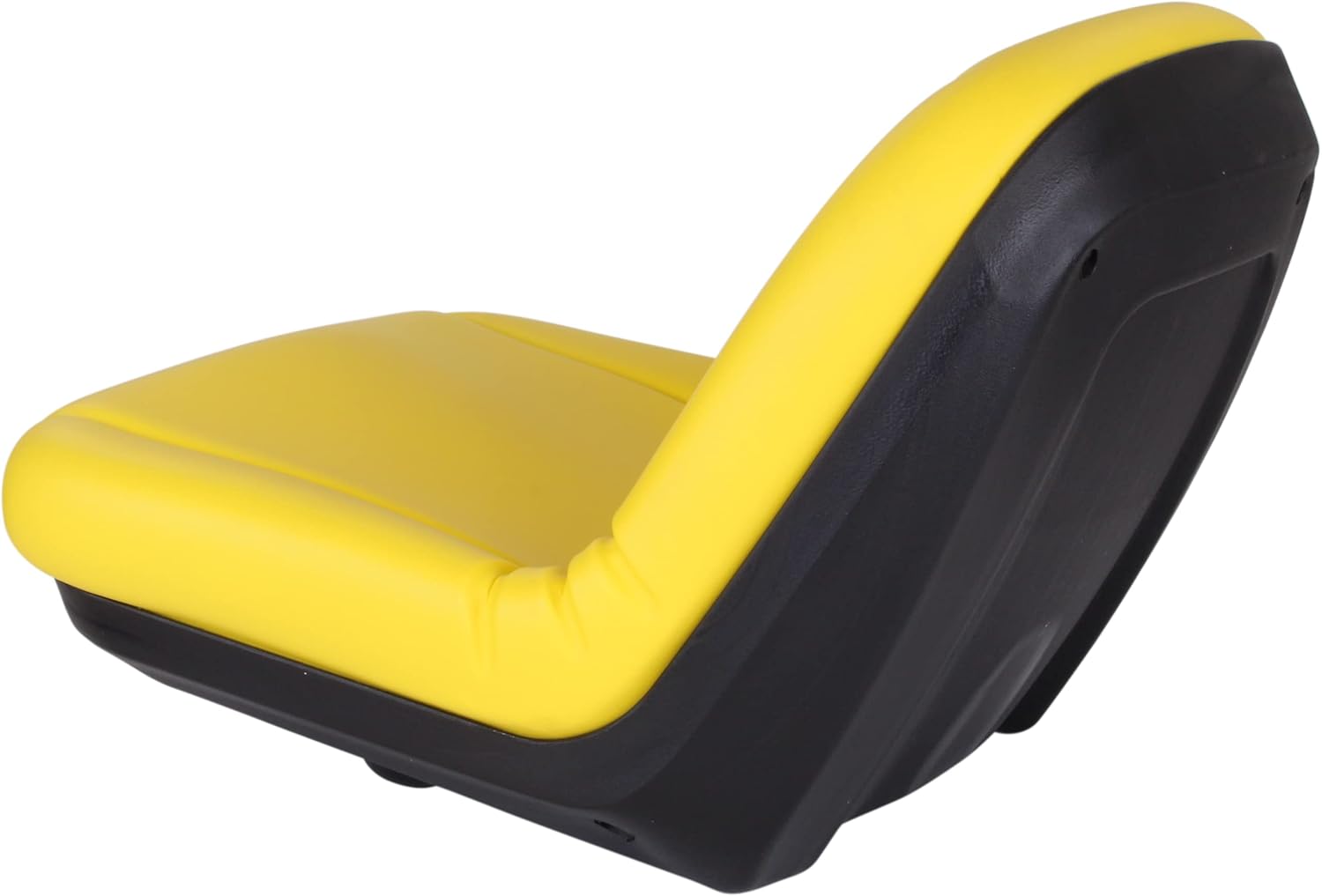 Zbox Mower Seat # GY20496 - Fits John Deere E130, G110, L100, L105, L107, L110 - Should Fit AUC11476, GY21210, GY20664 - Compatible With Some John Deere Tractor & Riding Mower Seat(Black & Yellow)