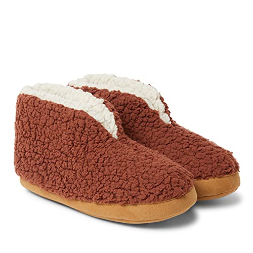 Dearfoams Women's Heritage Warm Up Bootie Slipper