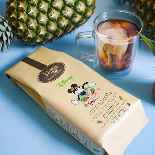Joffrey's Coffee - Disney Mickey Mouse Classic Blend, Disney Specialty Coffee Collection, Artisan Medium Roast Coffee, Arabica Coffee Beans, Smooth & Rich Flavor, Drip Brew, Kosher (Ground, 11 oz)