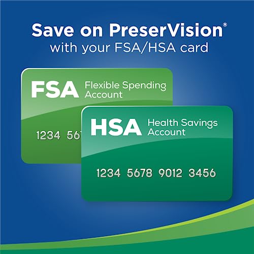 PreserVision AREDS 2 Eye Vitamin & Mineral Supplement, Contains Lutein, Vitamin C, Zeaxanthin, Zinc & Vitamin E, 210 Softgels (Packaging May Vary)