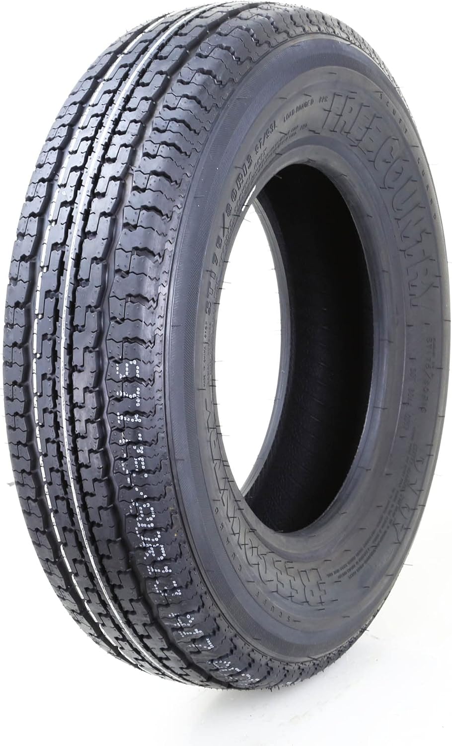 Premium Trailer Tires ST175/80R13 8PR Load Range D with Scuff Guard