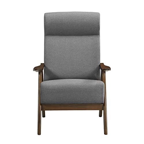 Lexicon Selles Fabric Accent Chair, Blue