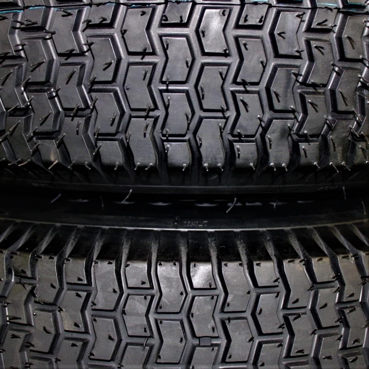 (Set of 2) 20x8.00-8 Lawn & Garden Mower Turf Tires - 4 Ply with Keyed Hub Wheel | Compatible with Husqvarna & Some Craftsman Models