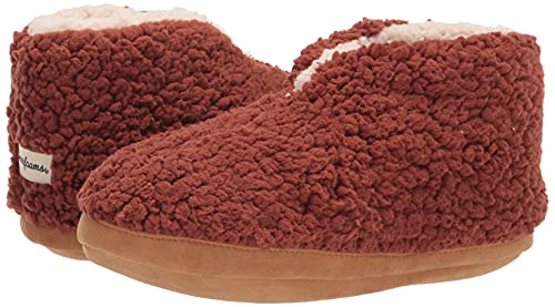 Dearfoams Women's Heritage Warm Up Bootie Slipper