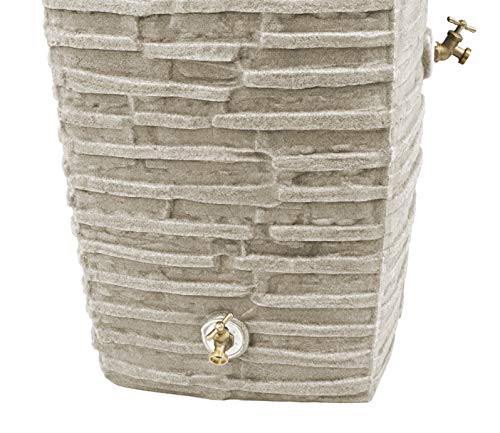 Impressions Riverwalk 50 Gallon Rain Saver - Sandstone