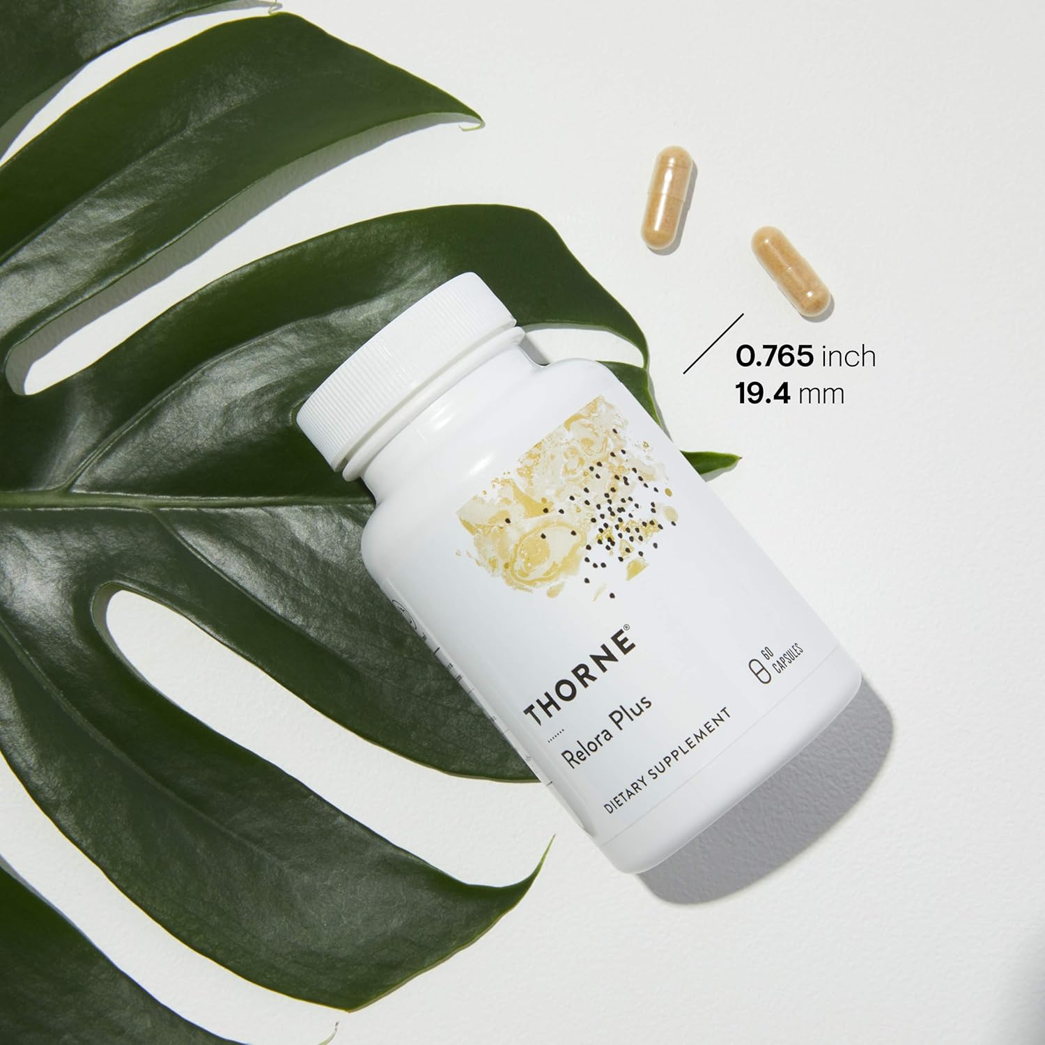 THORNE Craving and Stress Support (Formerly Relora Plus) - 5-MTHF, B Vitamins, Folate, and Plant Extracts to Support Sleep, Cravings, and Stress - 60 Capsules - 30 Servings