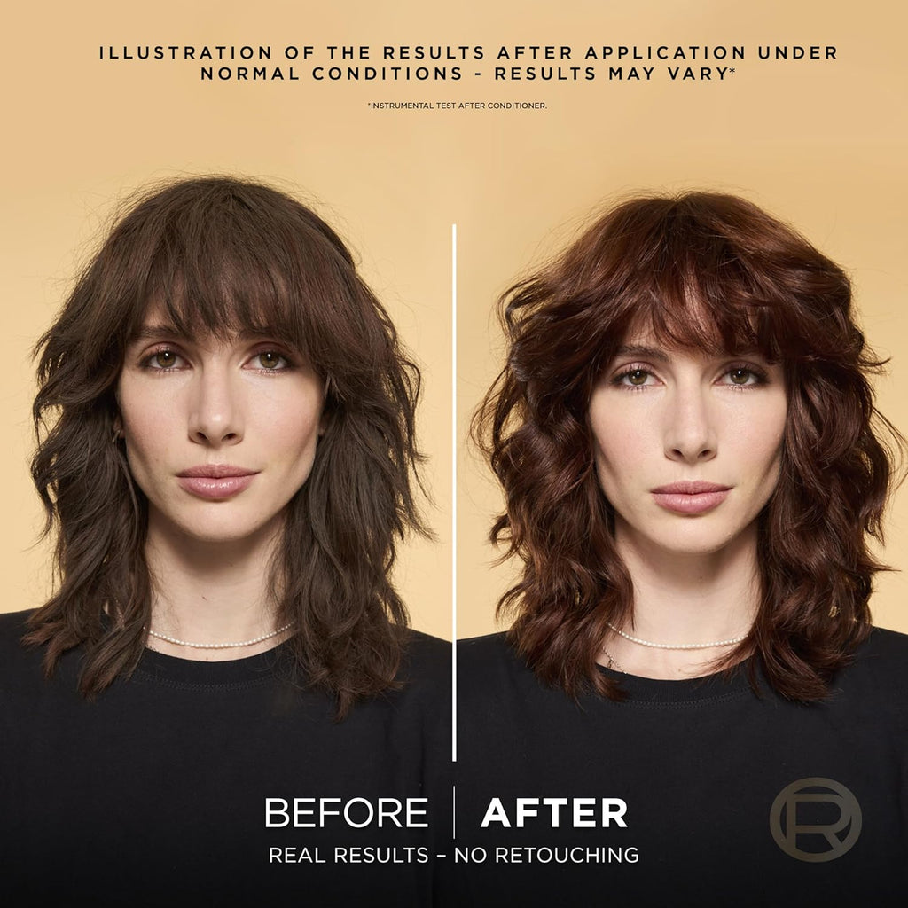 L'Oreal Paris Superior Preference Fade-Defying + Shine Permanent Hair Color, 6.5G Lightest Golden Brown, Pack of 2, Hair Dye