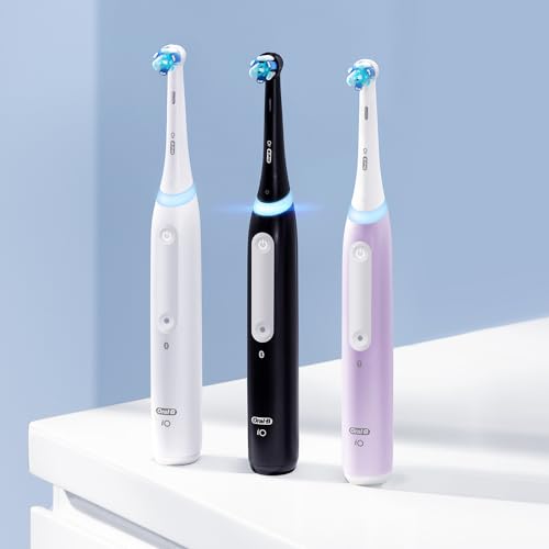 Oral-B iO Series 4 Electric Toothbrush with (1) Brush Head, Rechargeable (Lavender)