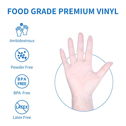 EDI Disposable Vinyl Gloves