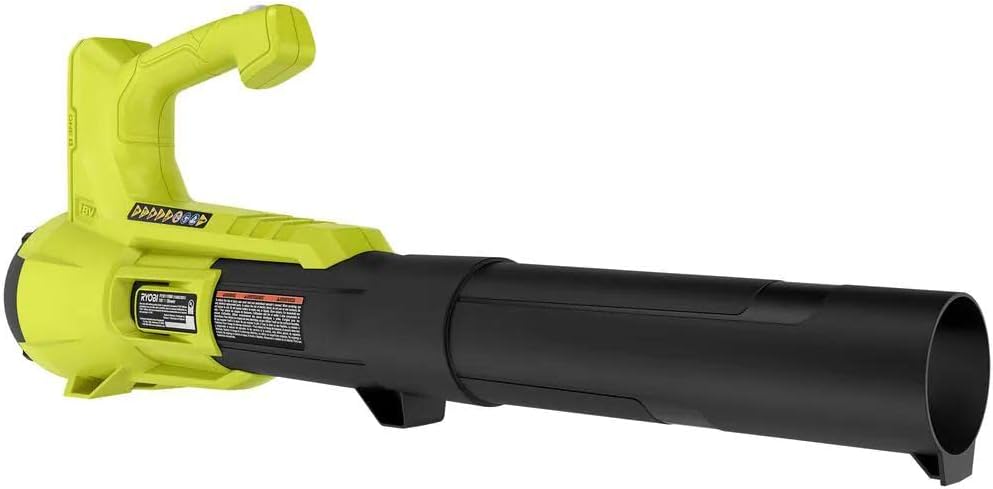 RYOBI ONE+ 18V 90 MPH 250 CFM Cordless Battery Leaf Blower (Tool Only), P21011