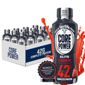 Worldwide Nutrition Bundle: Fairlife Core Power Elite 42g High Protein Milk Shake - Kosher, Chocolate Protein Shake for Workout Recovery - 14 Fl Oz (Pack of 12) & Multi-Purpose Key Chain