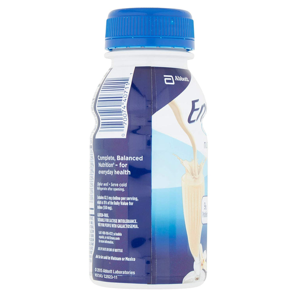 Ensure Original Nutrition Shake, Vanilla, 8 Ounces, 24 Count