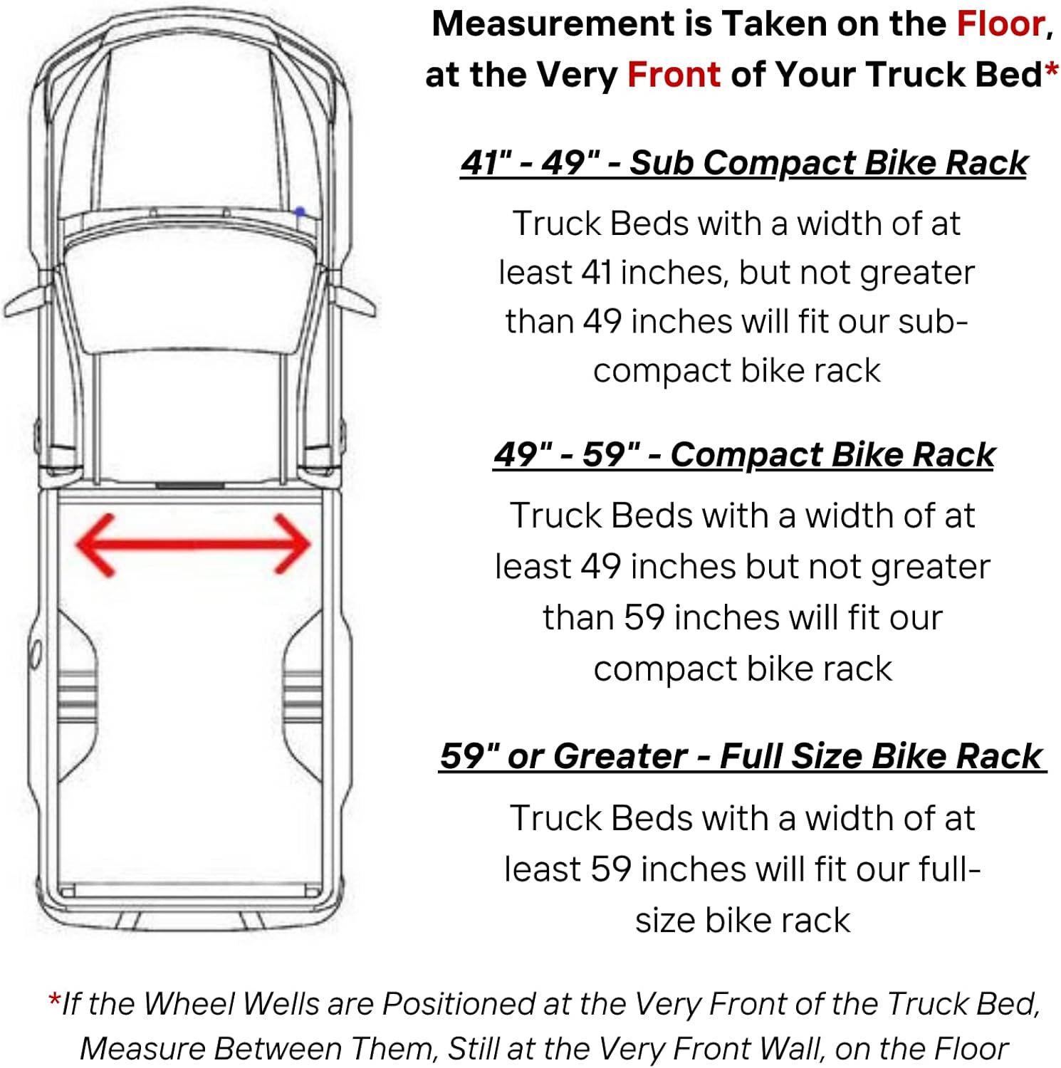 3 Bike Rack for Truck Bed | Ideal Fit for Compact Truck Models | 3 Standard Tire Bike Rack | Effortless Wheel Mount, Skip Front Tire Removal, Drill-Free Installation Ideas