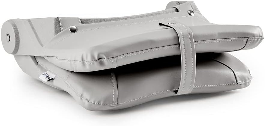 DeckMate Compact Folding Fishing Seat - Gray
