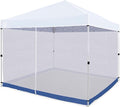 Z-Shade Everest 10 x 10 Foot Straight Leg Screen Room Mesh Canopy Tent Shelter Attachment for Patio, Camping, and Tailgating, White (Screen Attachment Only)