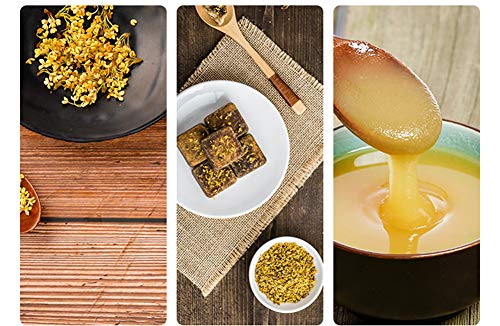 TooGet Fragrant Osmanthus Fragrans Herb Loose Leaf Tea 100% Natural Dried Osmanthus Flower Herbal Tea Top Grade - 4 OZ